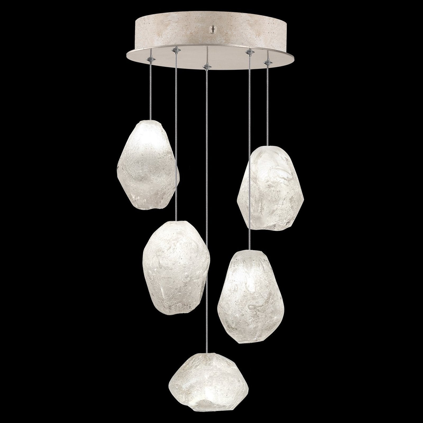 Clear Quartz Mineral Drop Pendant