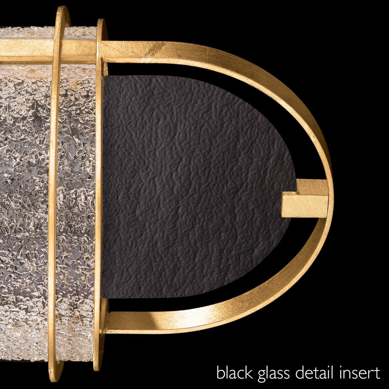 Double Linear Illuminated Glass Pendant