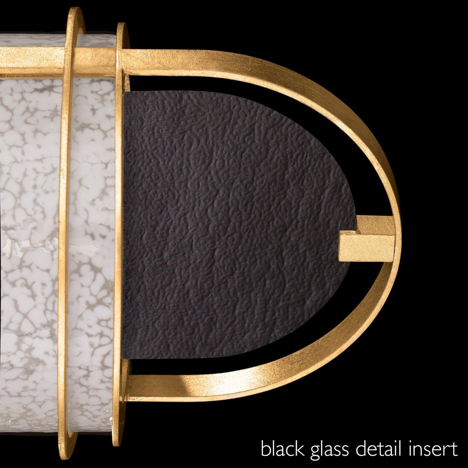 Double Linear Illuminated Glass Pendant