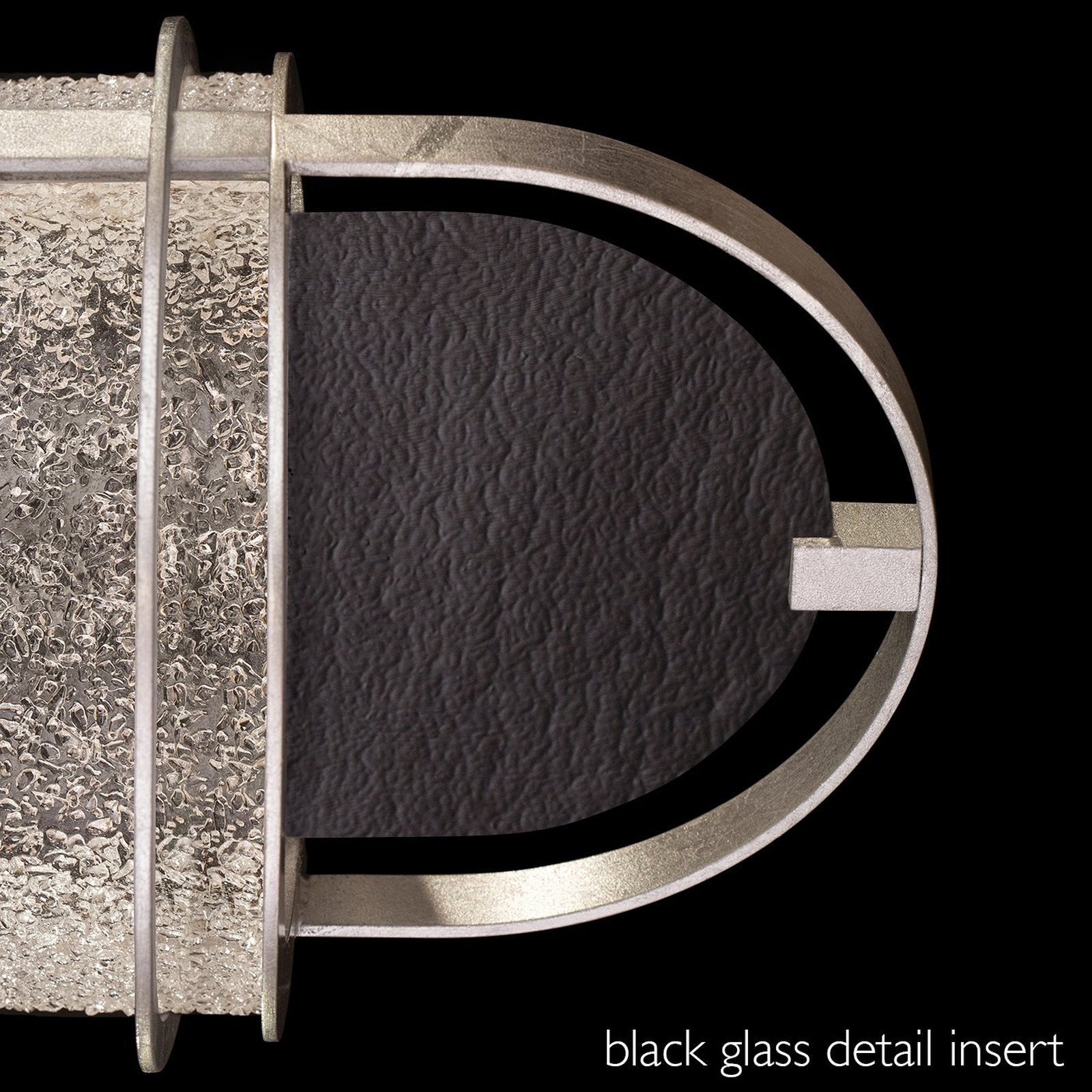 Double Linear Illuminated Glass Pendant