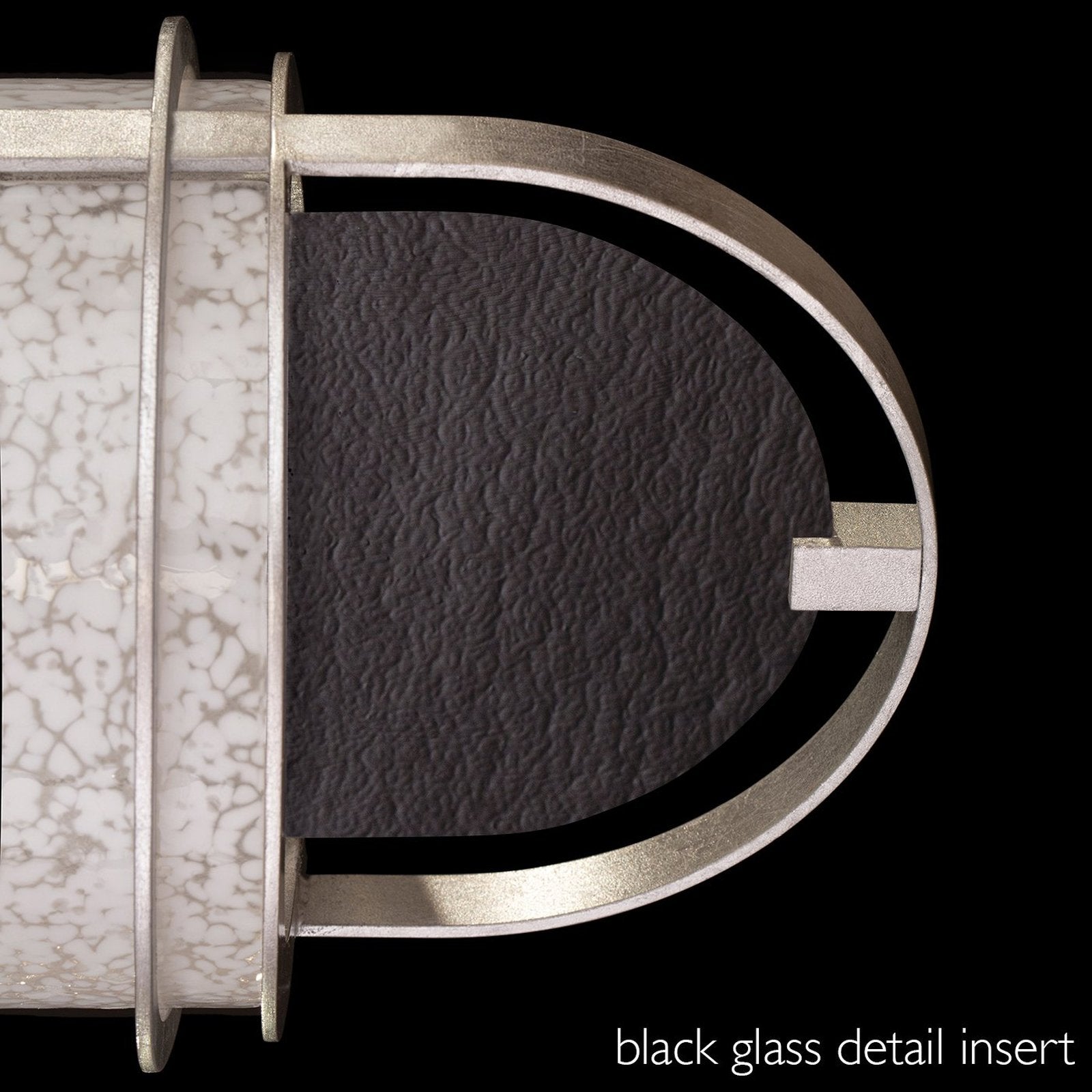 Double Linear Illuminated Glass Pendant
