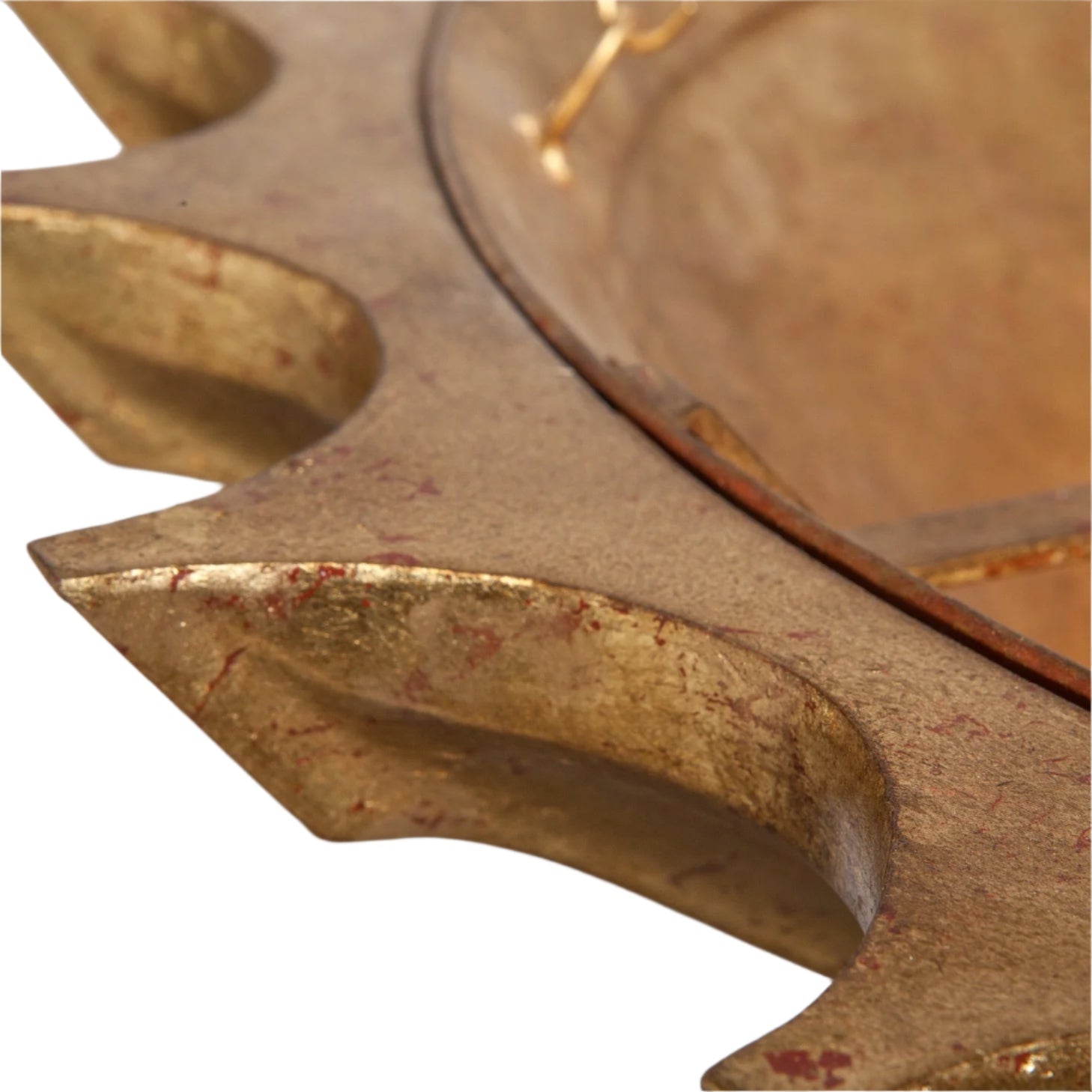 Dual Leaf Finish Statement Chandelier