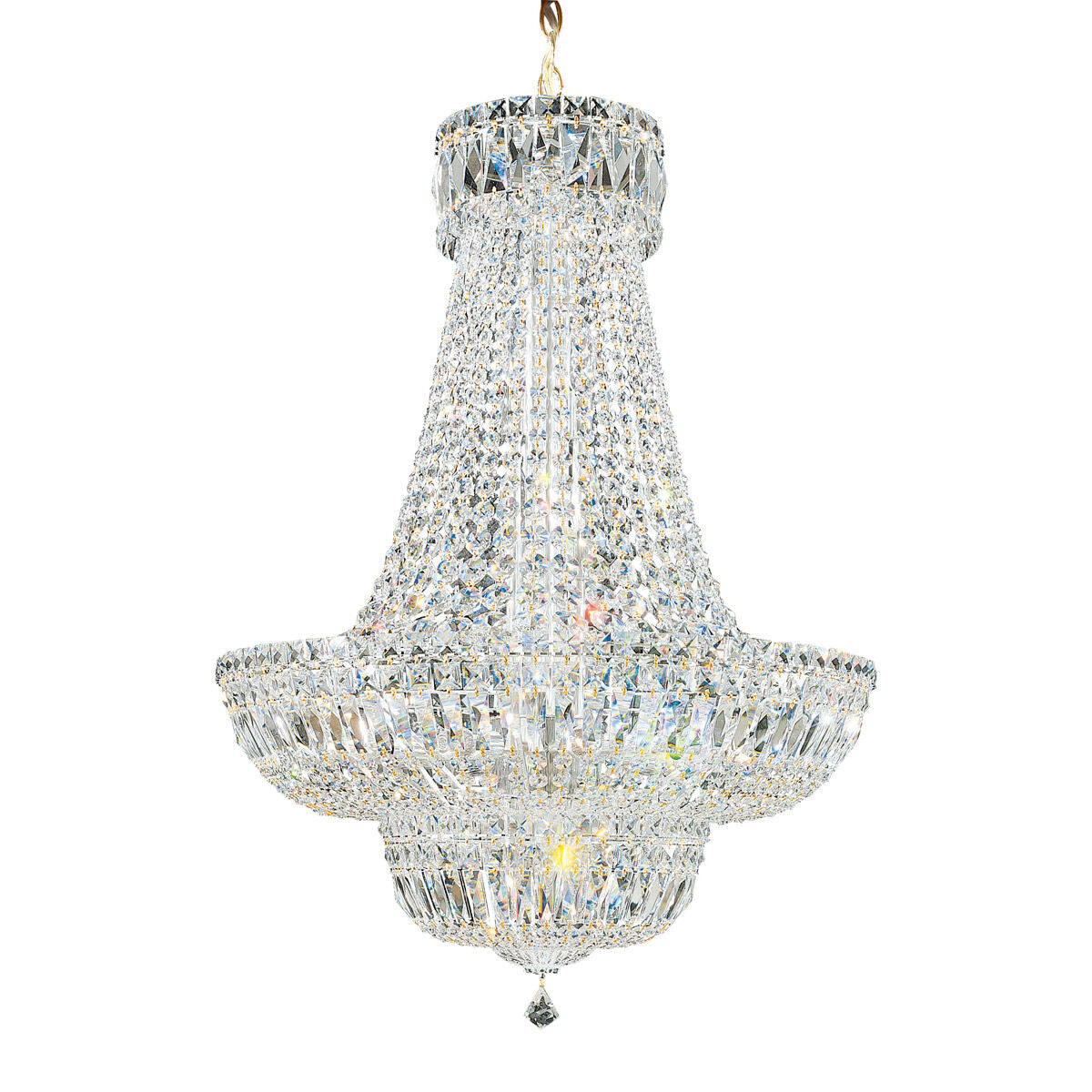 Gold Empire Optic Crystal Pendant