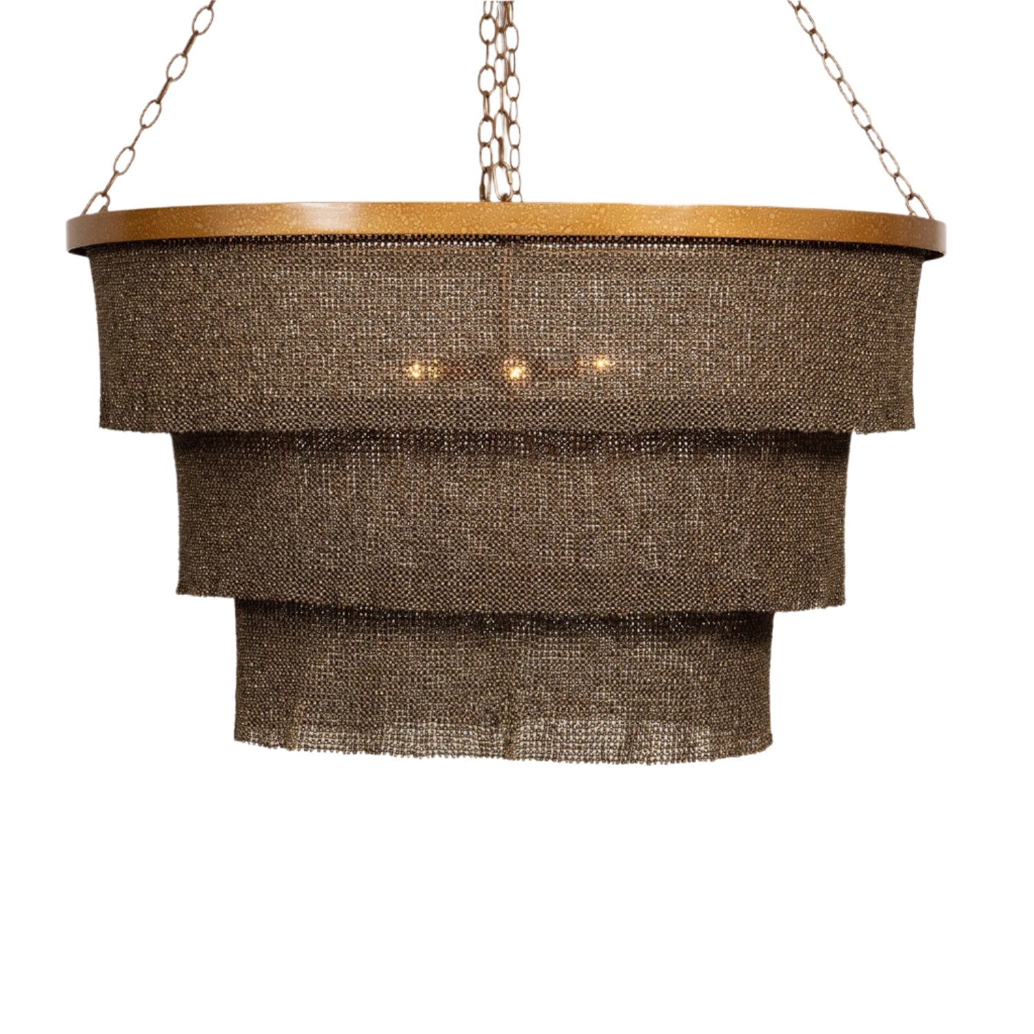 Handcrafted Oval Ambient Chandelier