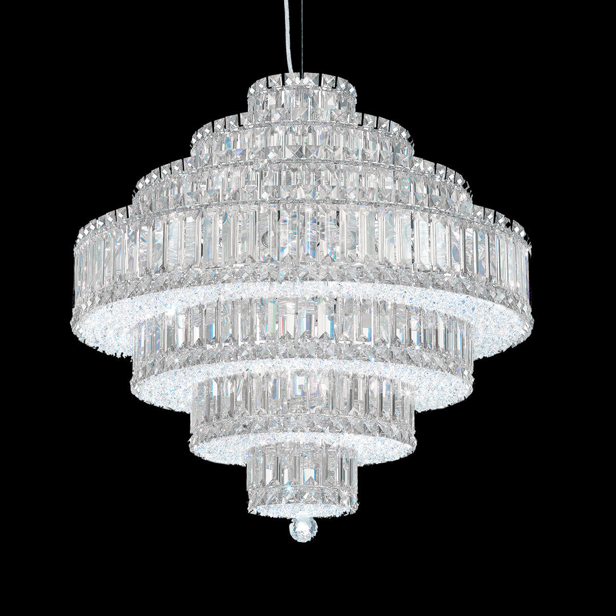 Hollywood Regency Crystal Pendant