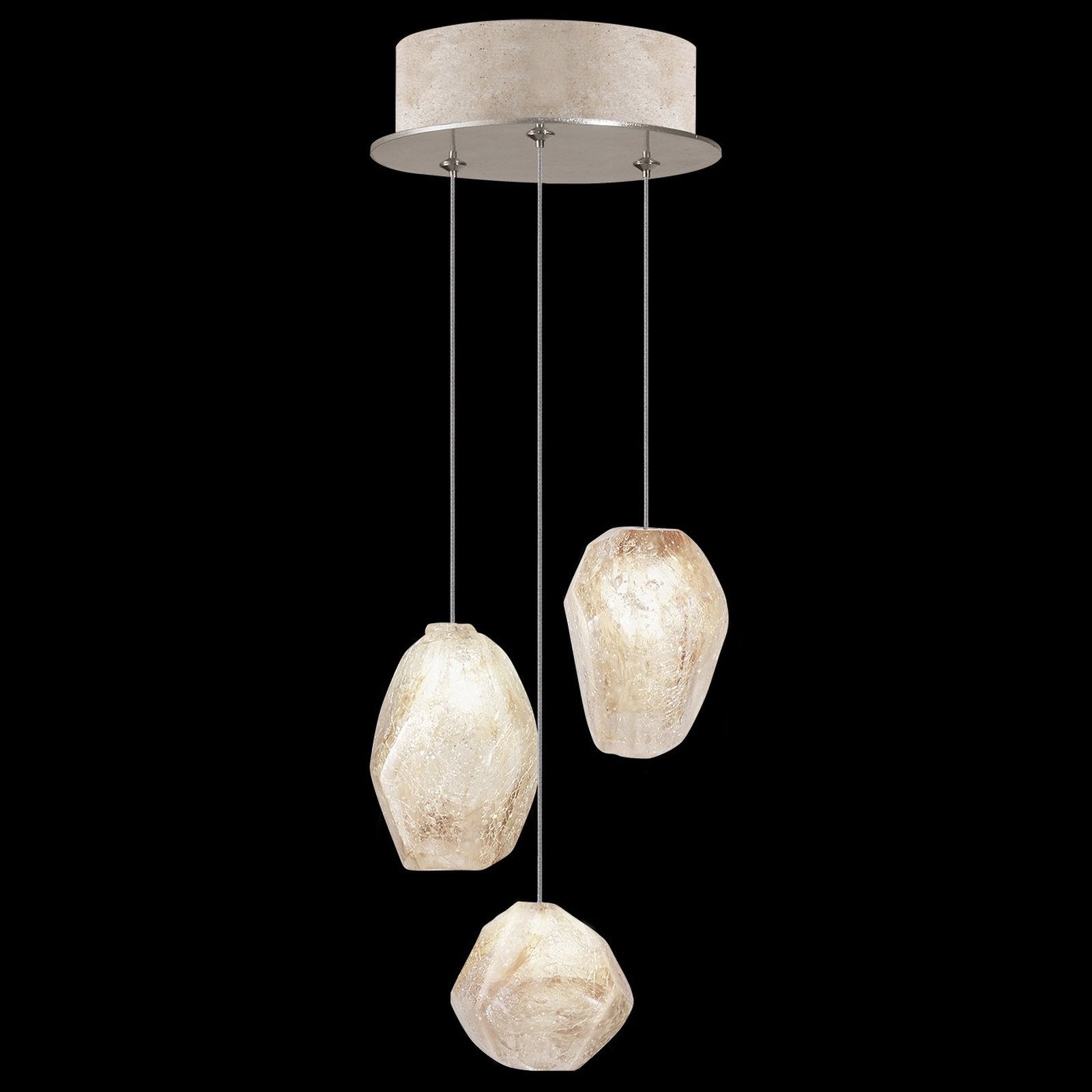 Natural Quartz Mineral Drop Pendant