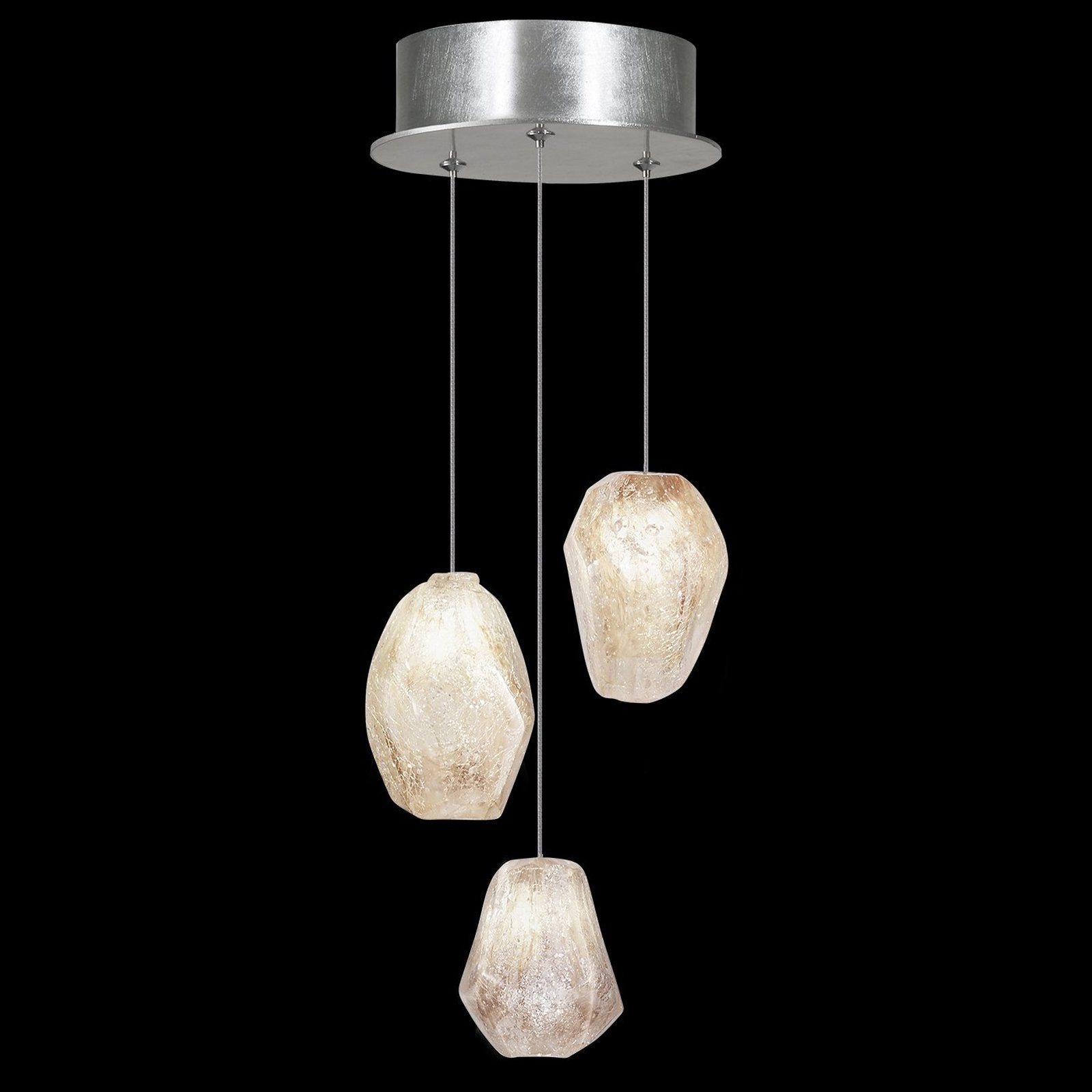 Natural Quartz Mineral Drop Pendant