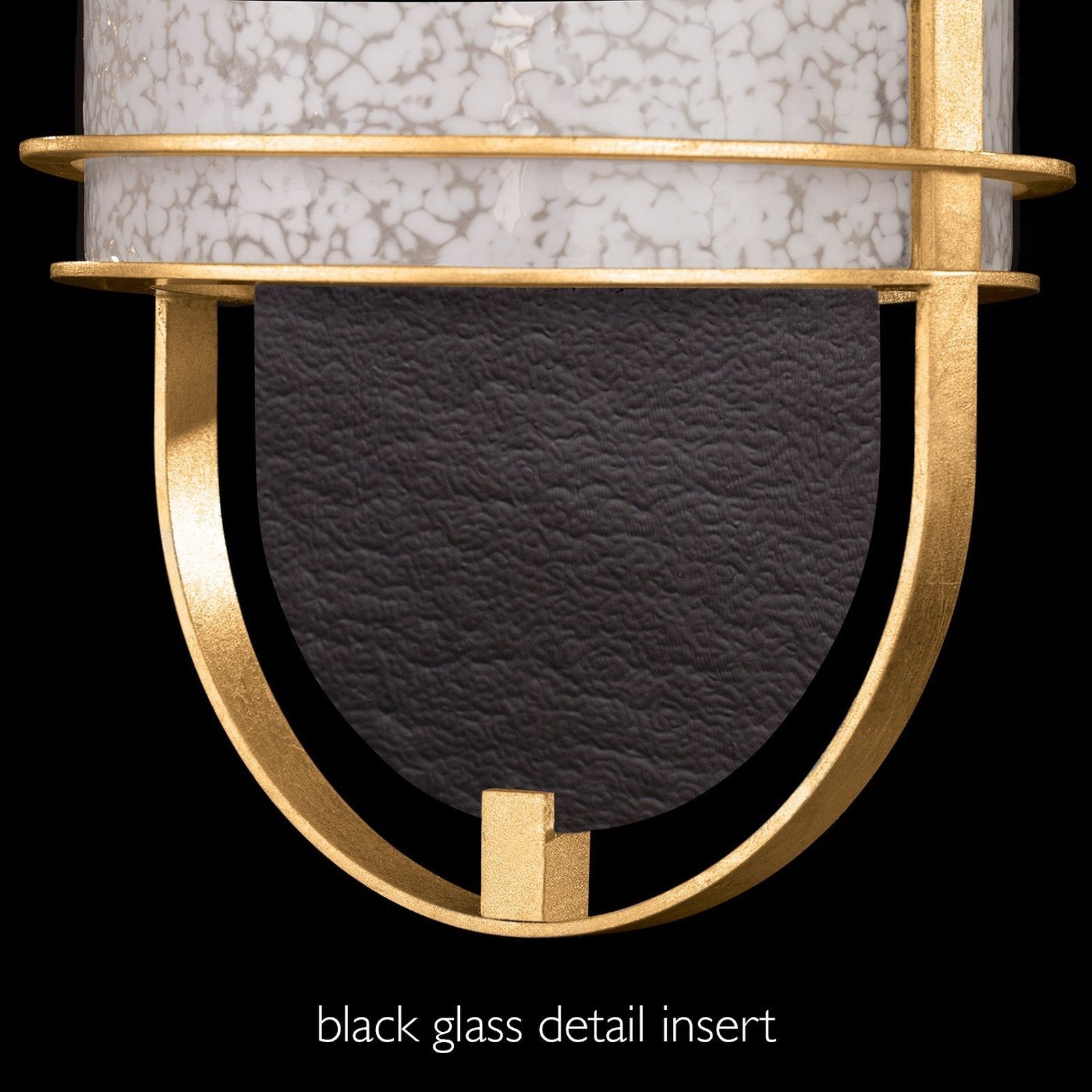 Petite Illuminated Glass Cylinder Pendant