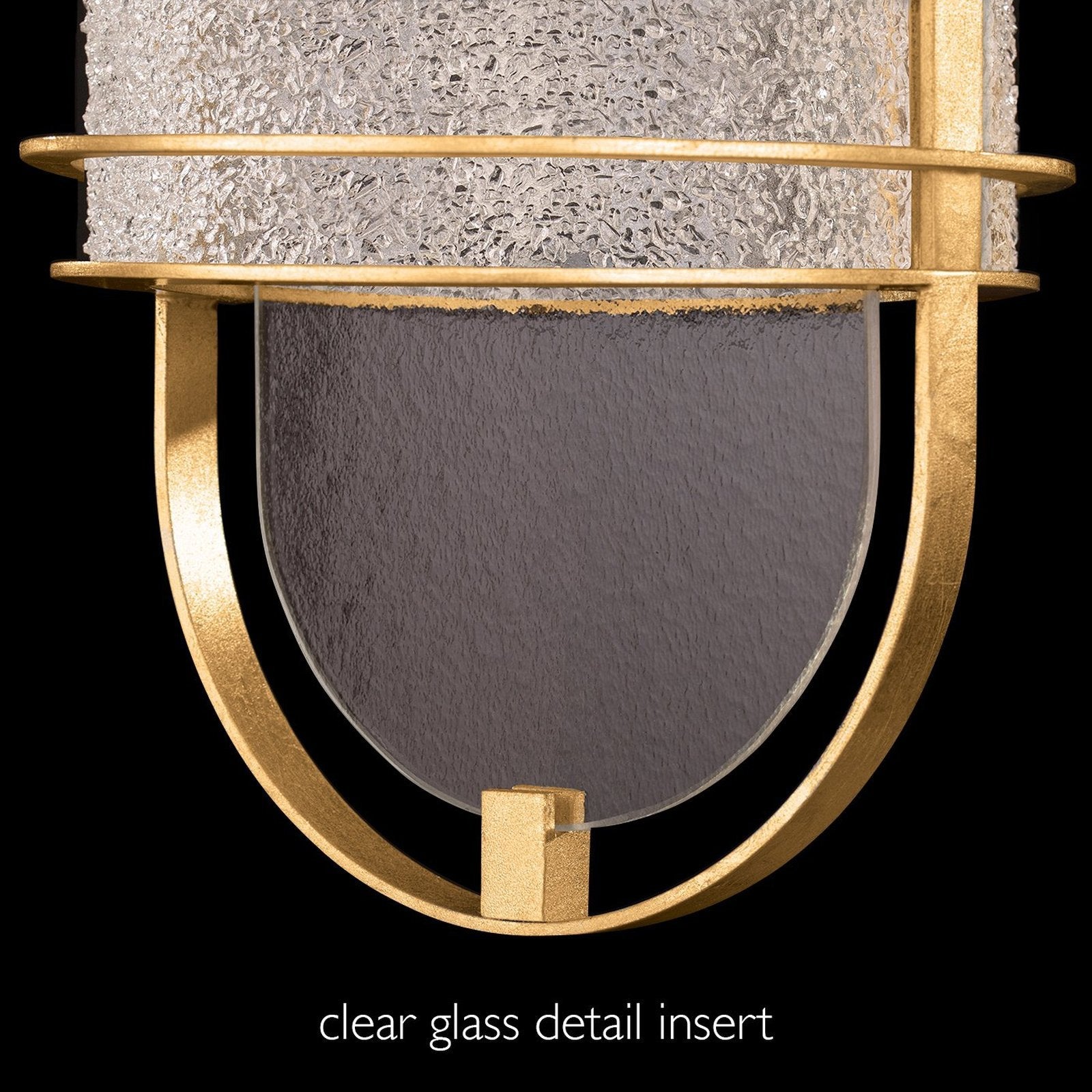 Petite Illuminated Glass Cylinder Pendant