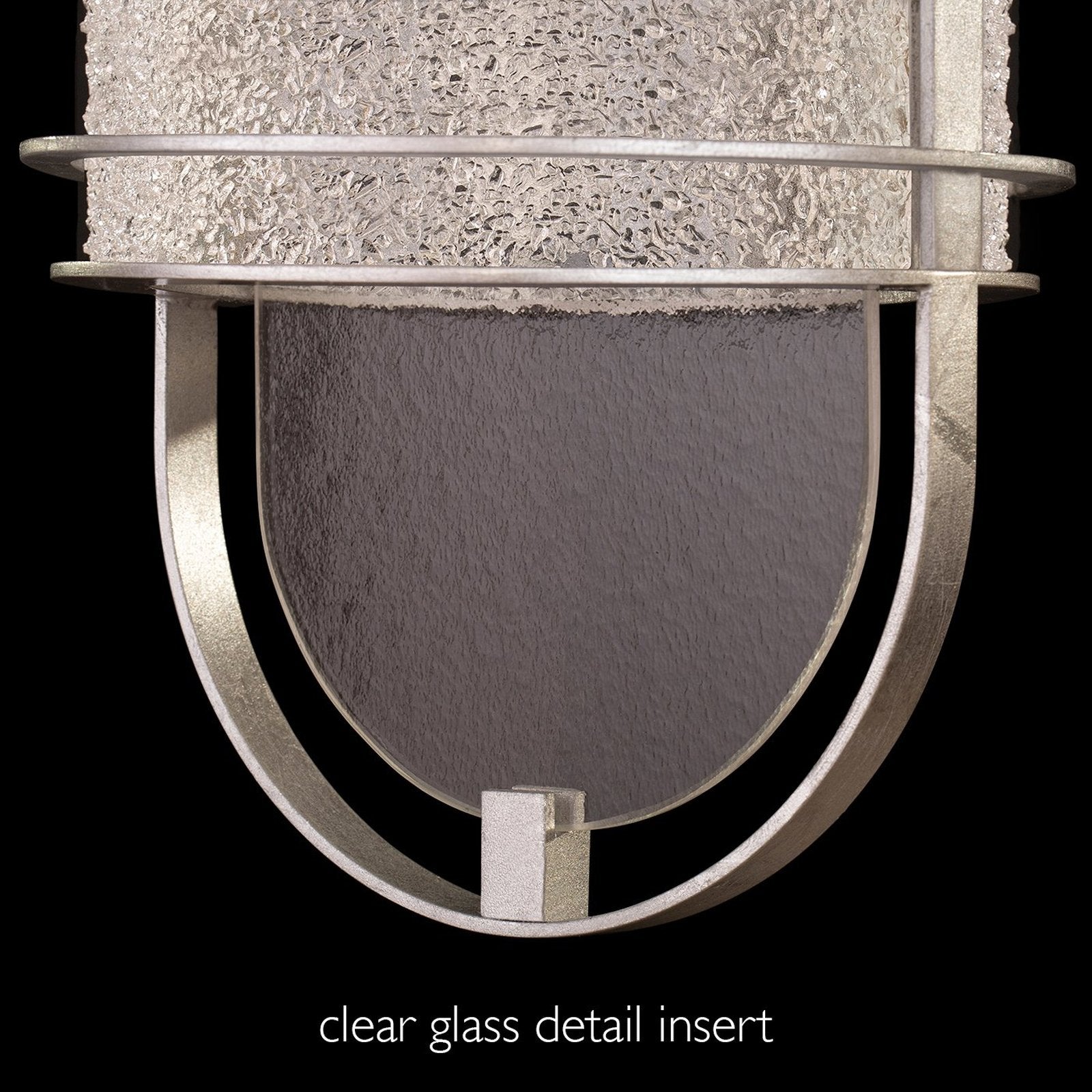 Petite Illuminated Glass Cylinder Pendant