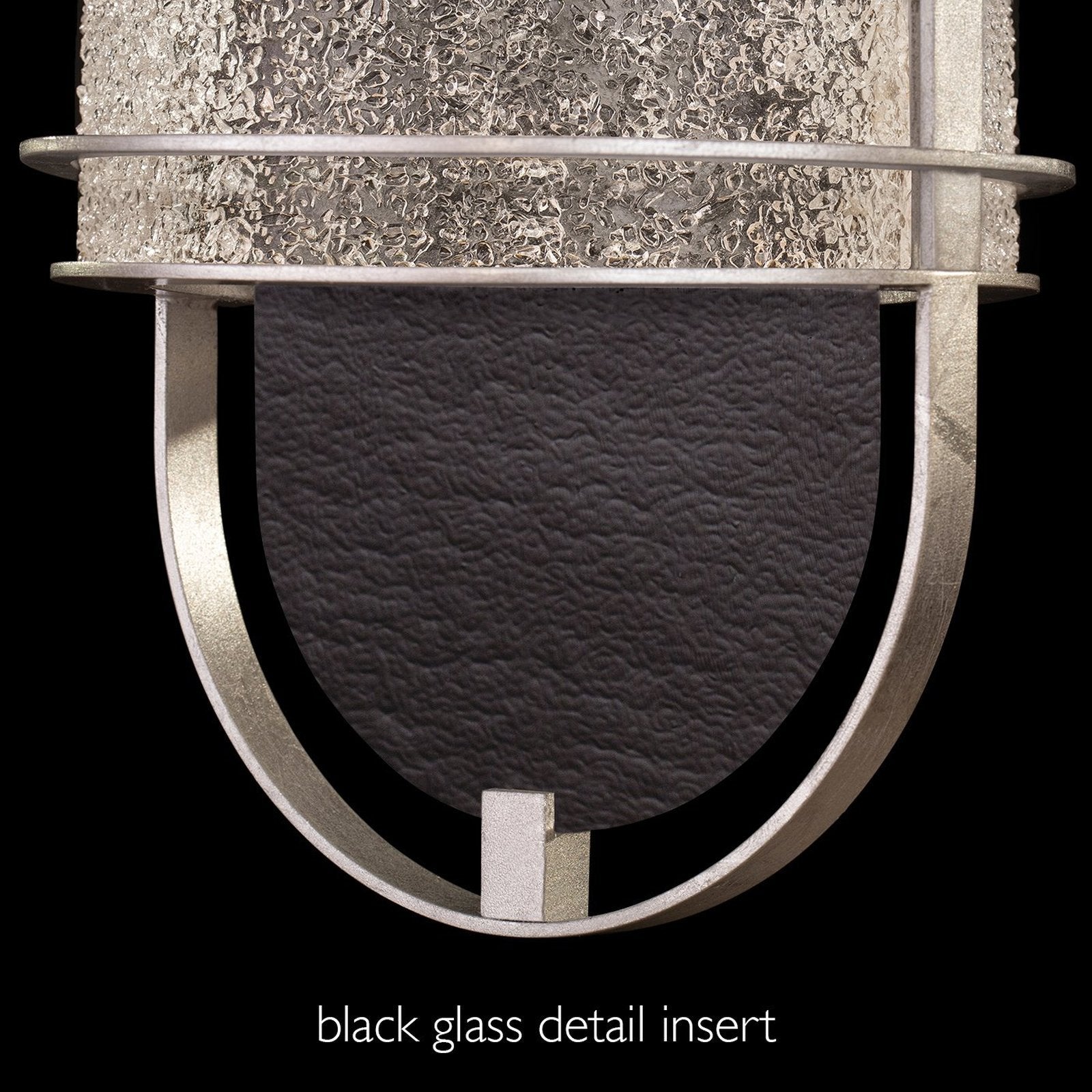 Petite Illuminated Glass Cylinder Pendant