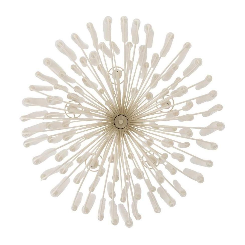Whitewashed Wood Tiered Chandelier